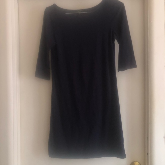 ❤️Babaton Navy Blue Tunic Top Size L - Picture 2 of 6